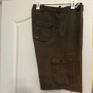 Brown Cargo shorts